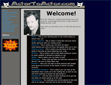Tablet Screenshot of actortoactor.com